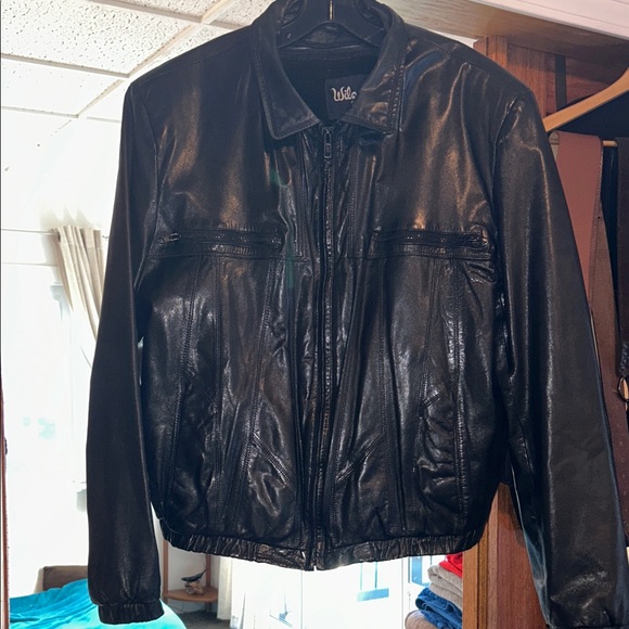 Wilsons Leather Black Jacket